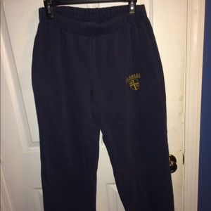 Cotton XL navy sweats